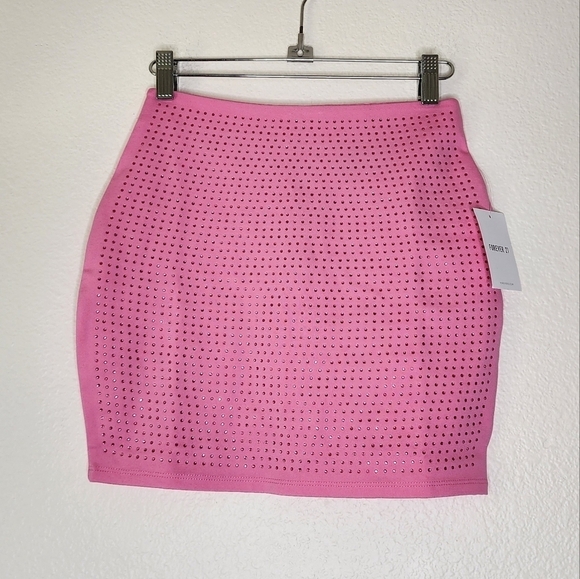 Barbie x F21 Barbie Crop Top & Mini Skirt Set XS NWT - Picture 10 of 13